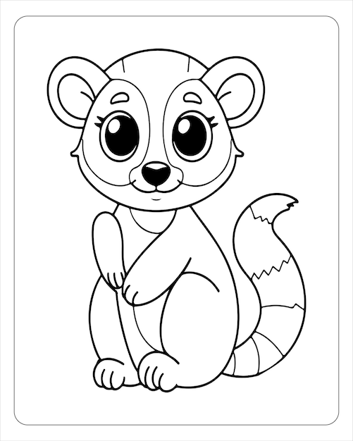 Cute Animals Coloring Pages