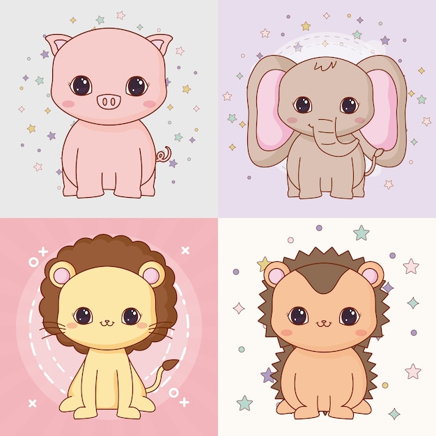 cute animals design