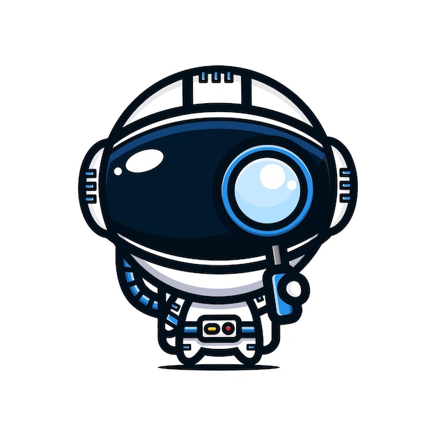 cute astronaut mascot character design