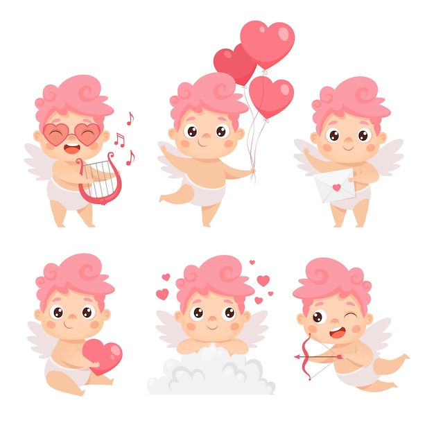 Cute baby cupid collection