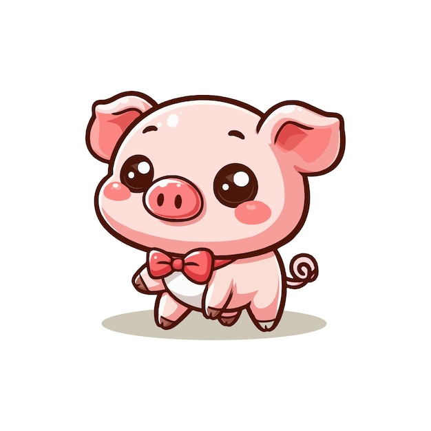 Cute baby pig