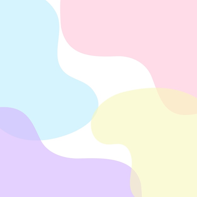 Cute Background pastel colors Vector