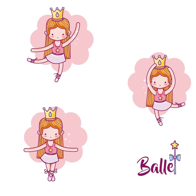 cute ballerina set