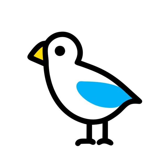 cute bird vector icon