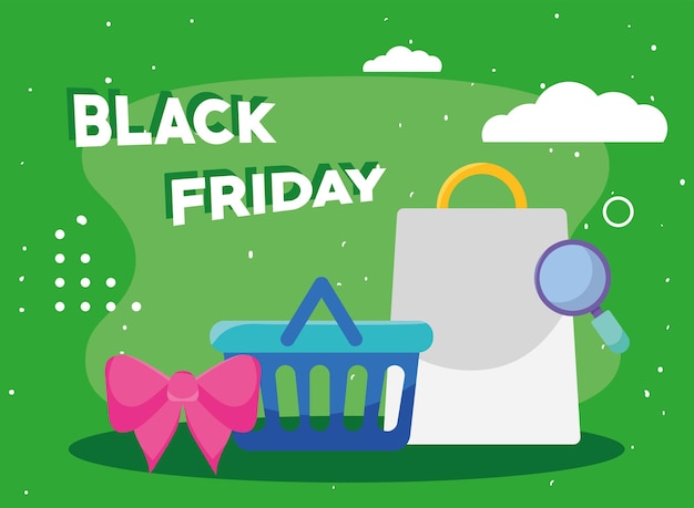 Cute black friday design