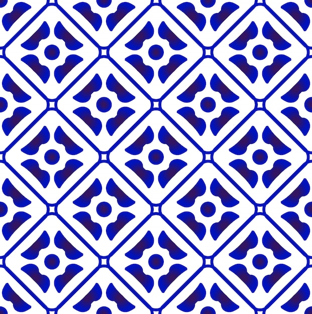 Cute blue pattern  