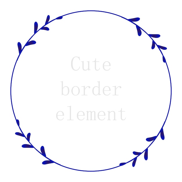 Cute border element