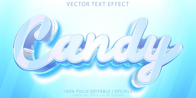 Cute Candy Editable Text Effect Editable Text Effect