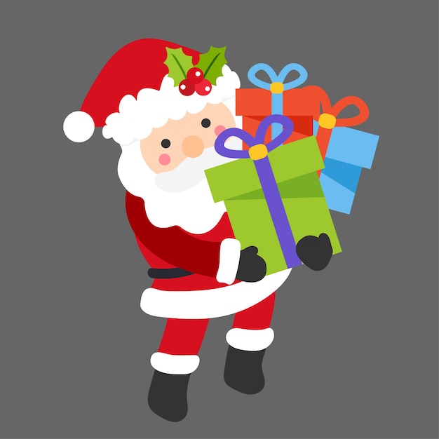 Cute Cartoon Christmas vector.