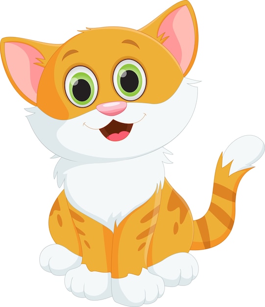 cute cat cartoon