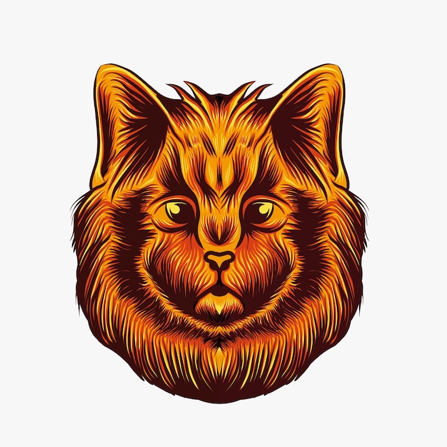 cute_cat_head_logo