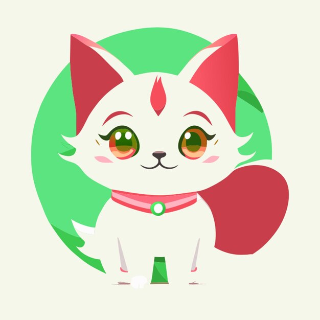 cute cat vector illustration