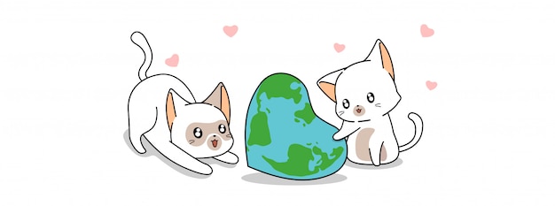 Cute cats are protecting the world