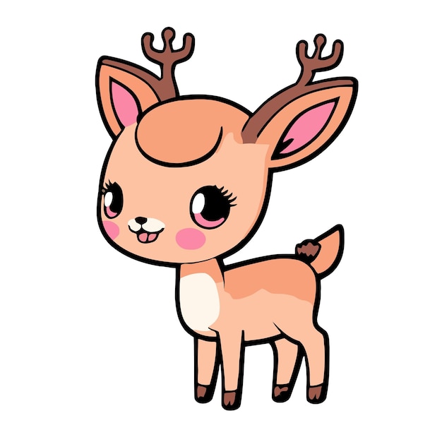 Cute Chibi Baby Deer