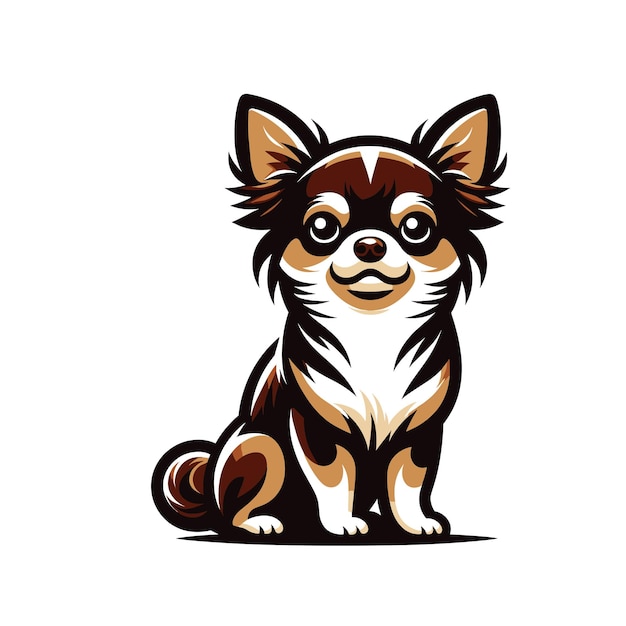 cute chihuahua vector design