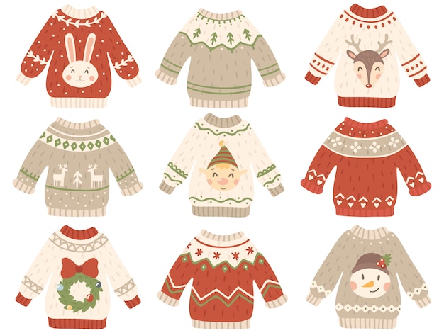 Cute christmas jumper set