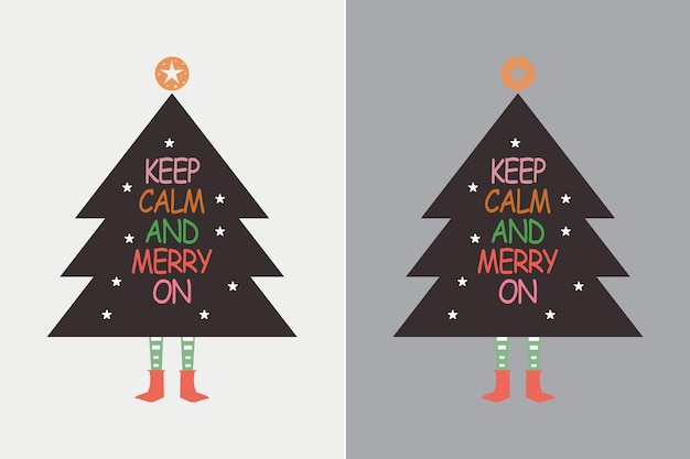 Cute Christmas sayings svg cookie