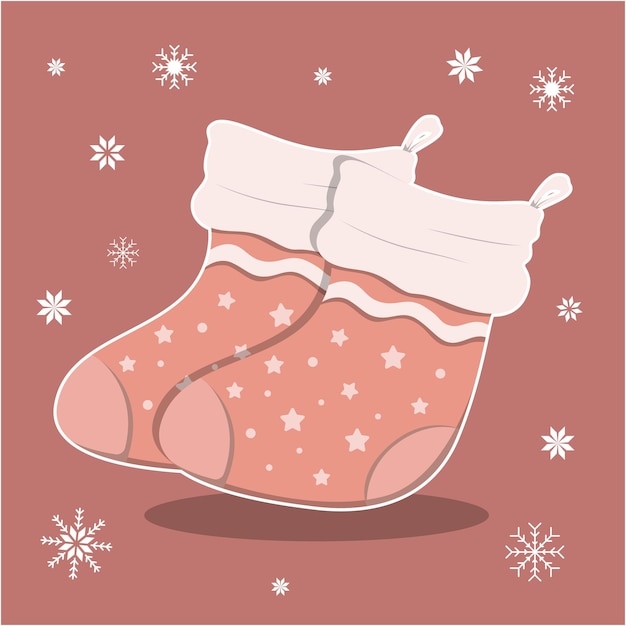 cute christmas socks cartoon decoration