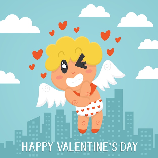 Cute Cupid Valentine's 01