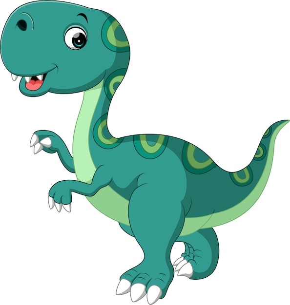 Cute dinosaur cartoon