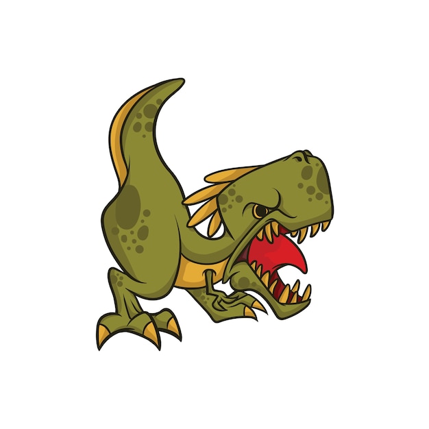 Cute dinosaur illustration