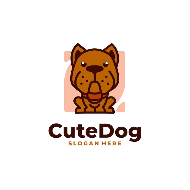 Cute Dog Logo