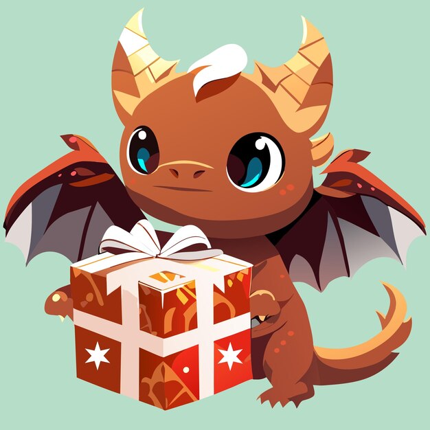 cute dragon vector