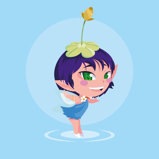 Cute fairy character