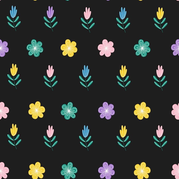 Cute flower patterns in a small flower