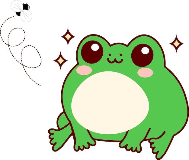 cute frog vector illustration for woven backgrounds pattern repeat