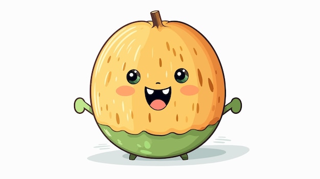 Cute and Funny One Piece Yummy Rock Melon Ready to Eat