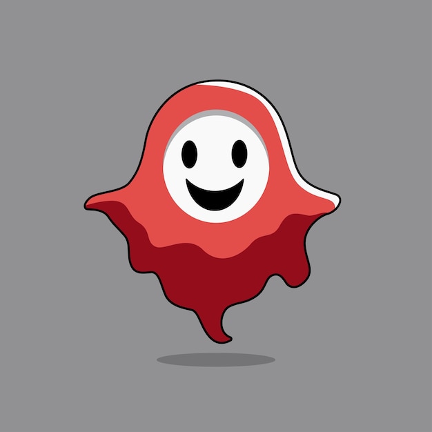 Cute ghost cartoon