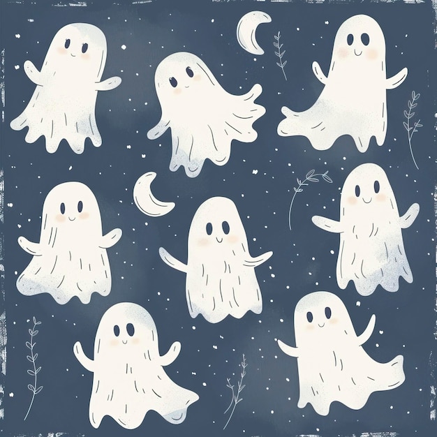 Cute ghosts ar 11 style raw Job ID 9181a94c9c3847a7884414213d2a53cd