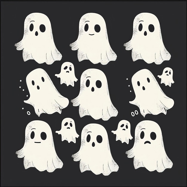 Cute ghosts ar 11 style raw Job ID d13fdb41af5740a393eb2e5aa34a7310