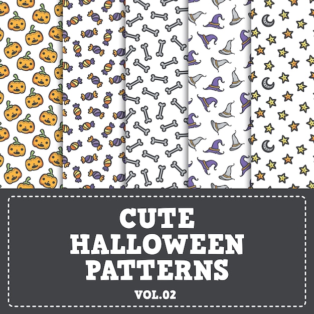 Cute Halloween Patterns 