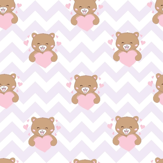 Cute hand draw seamless pattern for kids