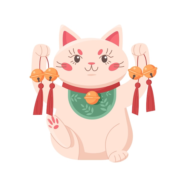 Cute japanese lucky cat