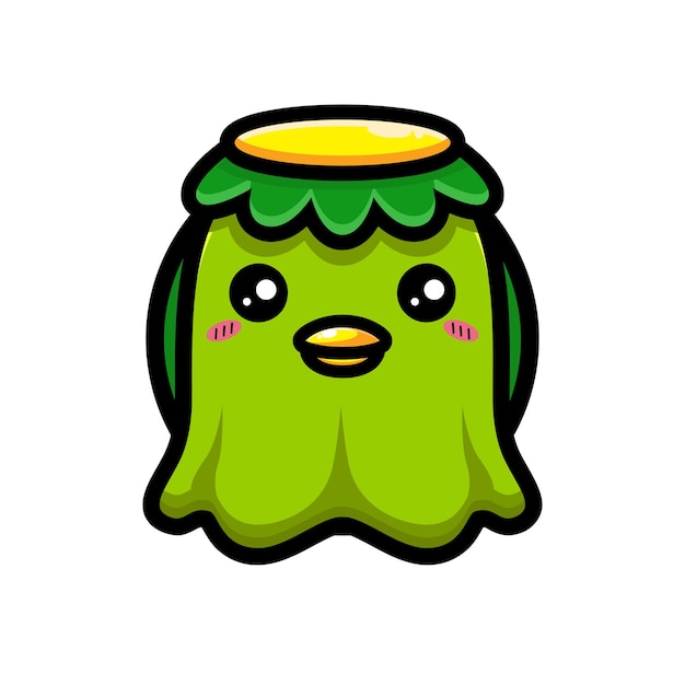 cute kappa mascot character design