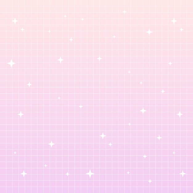 cute kawaii pastel notepad memo pad starry background