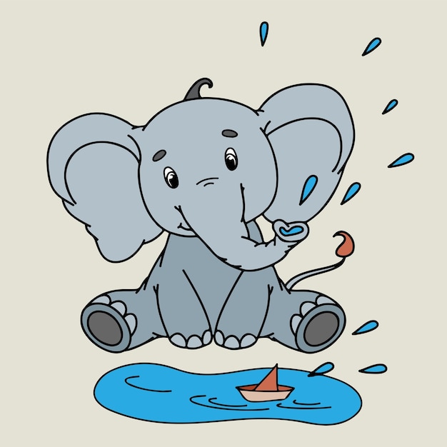 Cute little Elephant