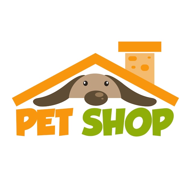 Cute logo for your pet shop