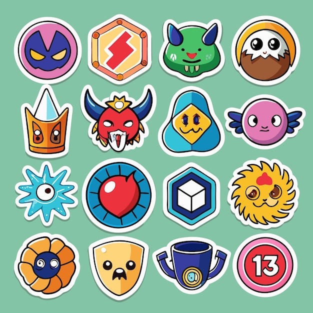 Cute Monster Stickers 13 Adorable Designs for Fun and Fandom