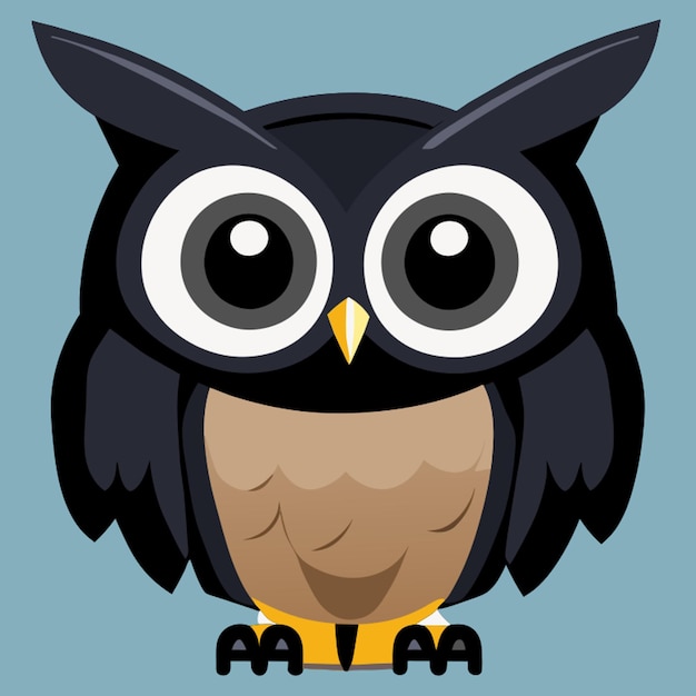 cute owl vector illustration