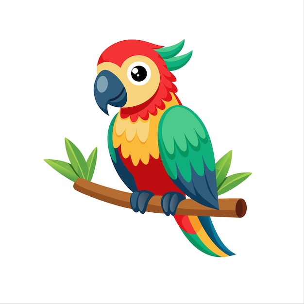 Cute Parrot cartoon collection