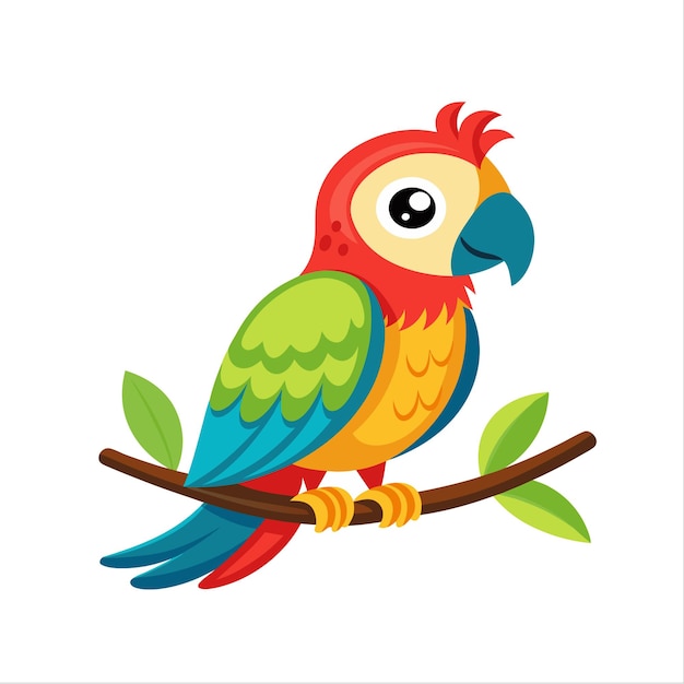 Cute Parrot cartoon collection