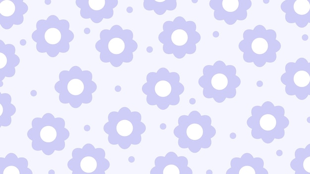 Cute pastel flower background illustration perfect for wallpaper backdrop postcard background