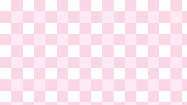 Cute pastel pink checkerboard tartan gingham plaid checkered pattern background