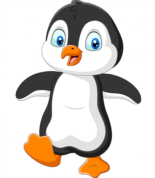 Cute penguin cartoon