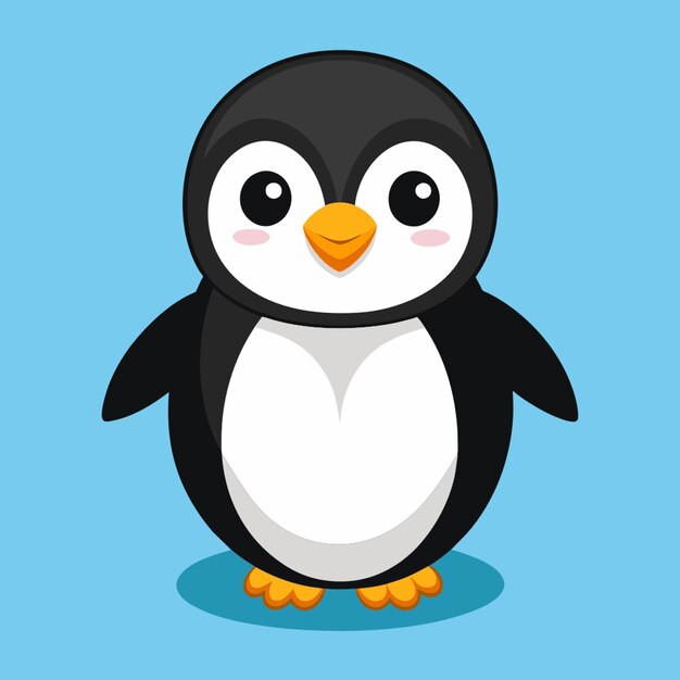 cute penguin vector illustration