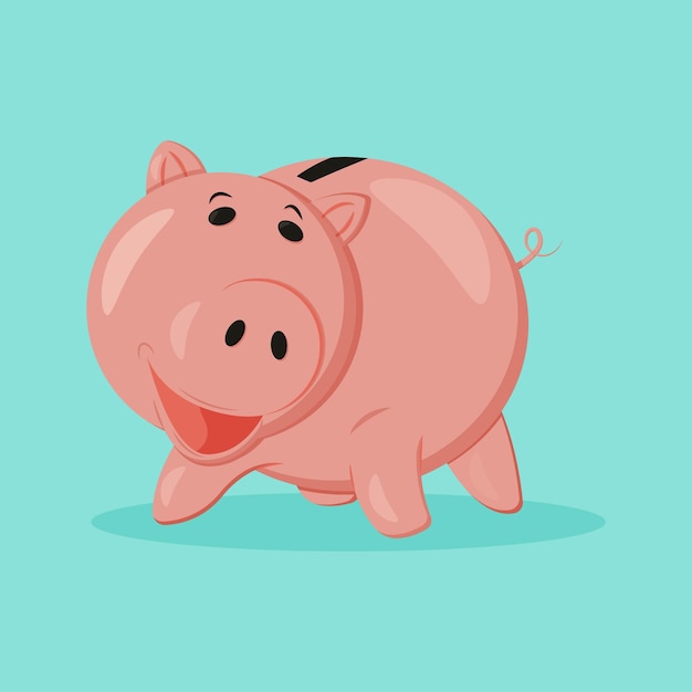 Cute Pig Animals As a Piggy Bank